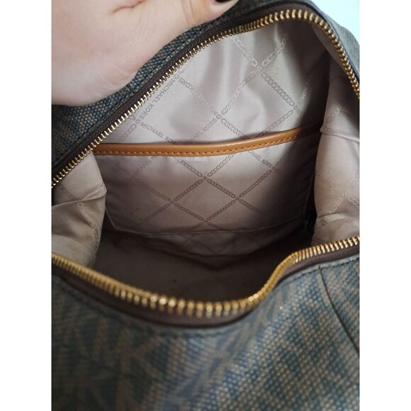 Michael Kors Beck Medium Logo Satchel - Picture 7 of 9